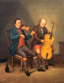 David Allan : Niel Gow, Violinist and Composer, with his brother donald gow cellist